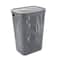 Mind Reader 60L Perforated Plastic Laundry Hamper with Lid